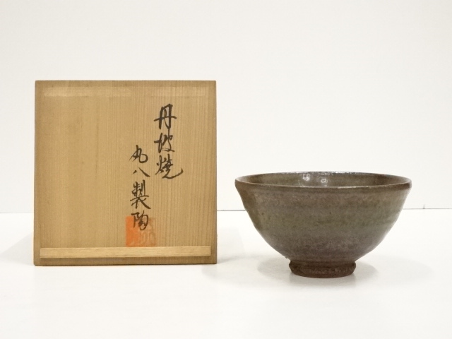 JAPANESE TEA CEREMONY TANBA WARE TEA BOWL / CHAWAN